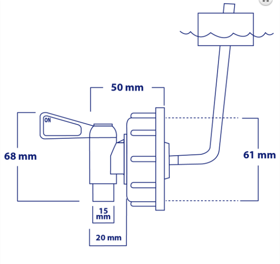 Válvula con cierre de palanca de media vuelta y sistema de auto-venteo para garrafas grandes con rosca de 61 mm, ideal para líquidos como agua, solventes, jabón líquido, gasolina y aceite; diseño anti goteo y flujo continuo. Válvula con cierre de palanca de media vuelta y sistema de auto-venteo para garrafas grandes con rosca de 61 mm, ideal para líquidos como agua, solventes, jabón líquido, gasolina y aceite; diseño anti goteo y flujo continuo.
